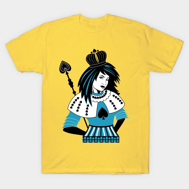 Lady of Spades T-Shirt by SWON Design